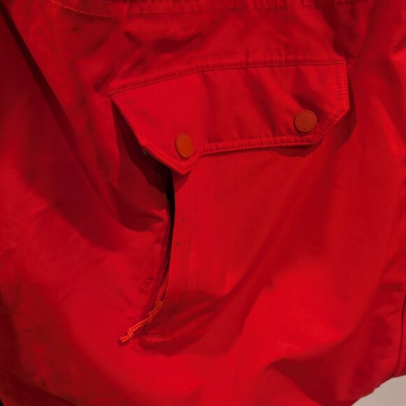 Land's End Size 3X Women's Red Expedition Down Waterproof Hooded Winter Parka - Picture 8 of 14